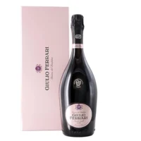 TRENTO DOC EXTRA BRUT GIULIO FERRARI ROSE’ 2009 CL.75 12,5° COFANETTO FERRARI