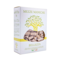 PASTA DI SEMOLATO DI GRANO DURO MEZZE MANICHE GR.500 BELLEZZA