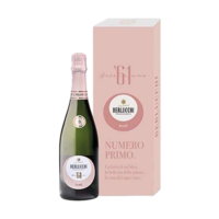 FRANCIACORTA EXTRA BRUT ’61 ROSE’ NUMERO PRIMO CL.75 12,5° BERLUCCHI