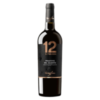 VINO R. PRIMITIVO DEL SALENTO IGP 12 E MEZZO 2021 CL.75 12,5° VARVAGLIONE