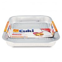 CUKI CONTENITORE ALLUMINIO R/74G. 12 PORZ.