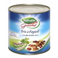 VALFRUTTA TRIS DI FAGIOLI KG.2,6