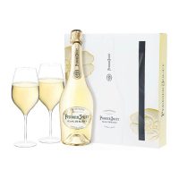 CHAMPAGNE PERRIER JOUET GRAND BRUT + 2 FLUTES