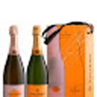 CHAMPAGNE VEUVE CLIQUOT TWIN PACK BRUT + ROSE’ CL.75 12,5°